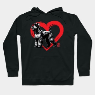 I Love My Giant Schnauzer - I Love my dog - Family dog Hoodie